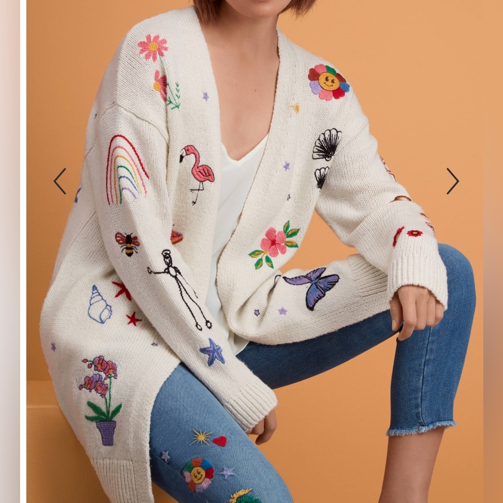 ISO** Johnny Was Sabina Cardigan -Size. M-L **ISO**